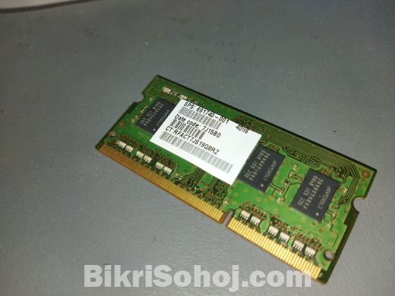 Laptop RAM 4GB DDR3 1600MHZ for sale